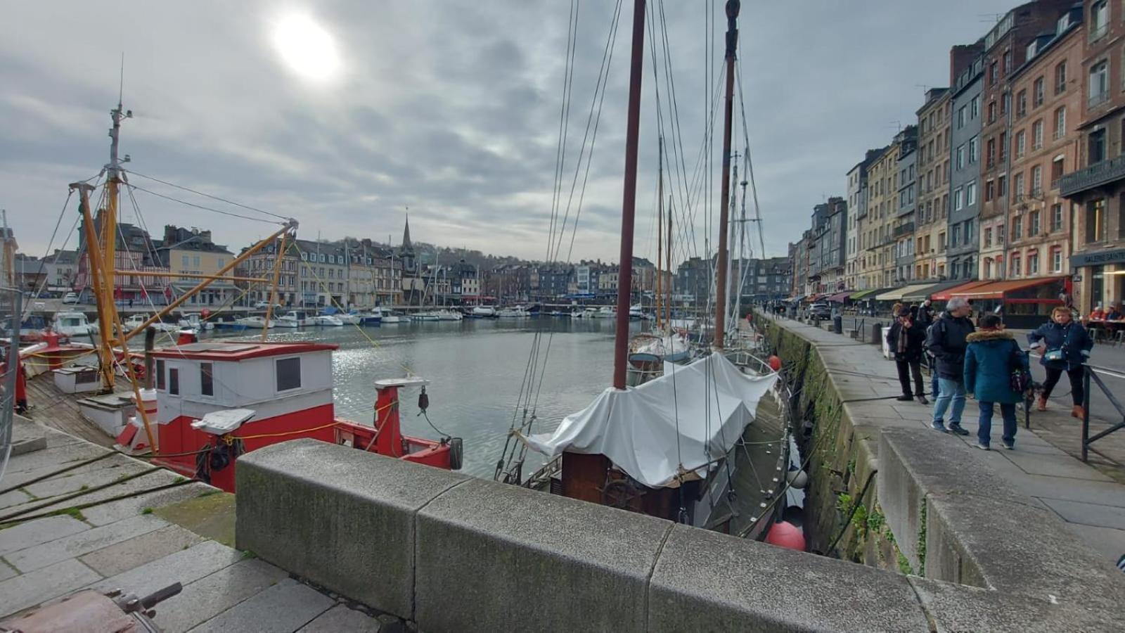 Studio Cosy Au Coeur D'Honfleur Exterior photo