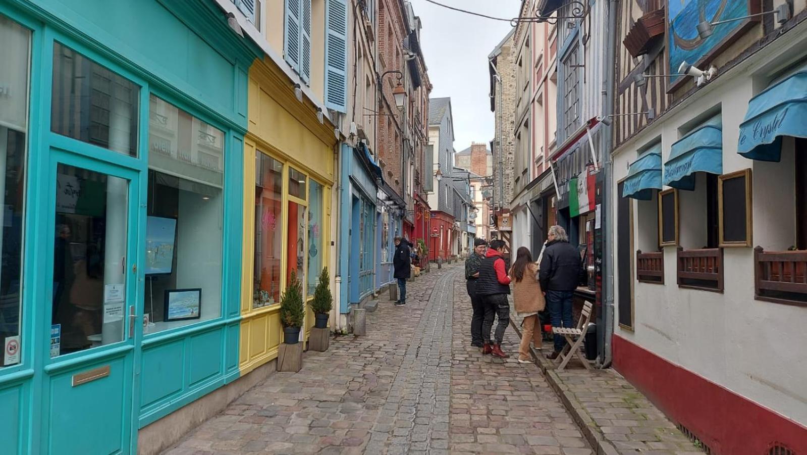 Studio Cosy Au Coeur D'Honfleur Exterior photo